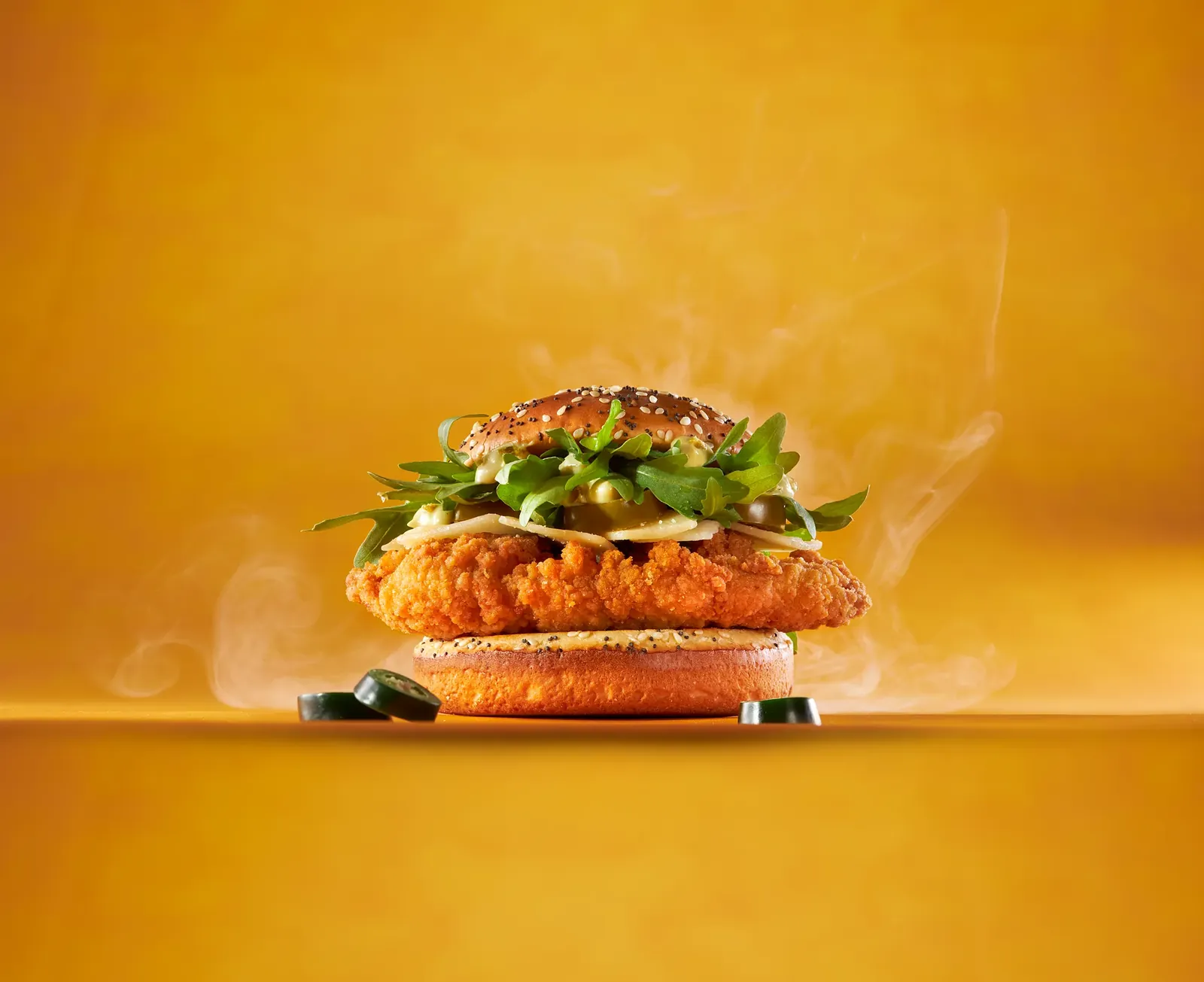 McDonald's Food Smoke — commercial photography
