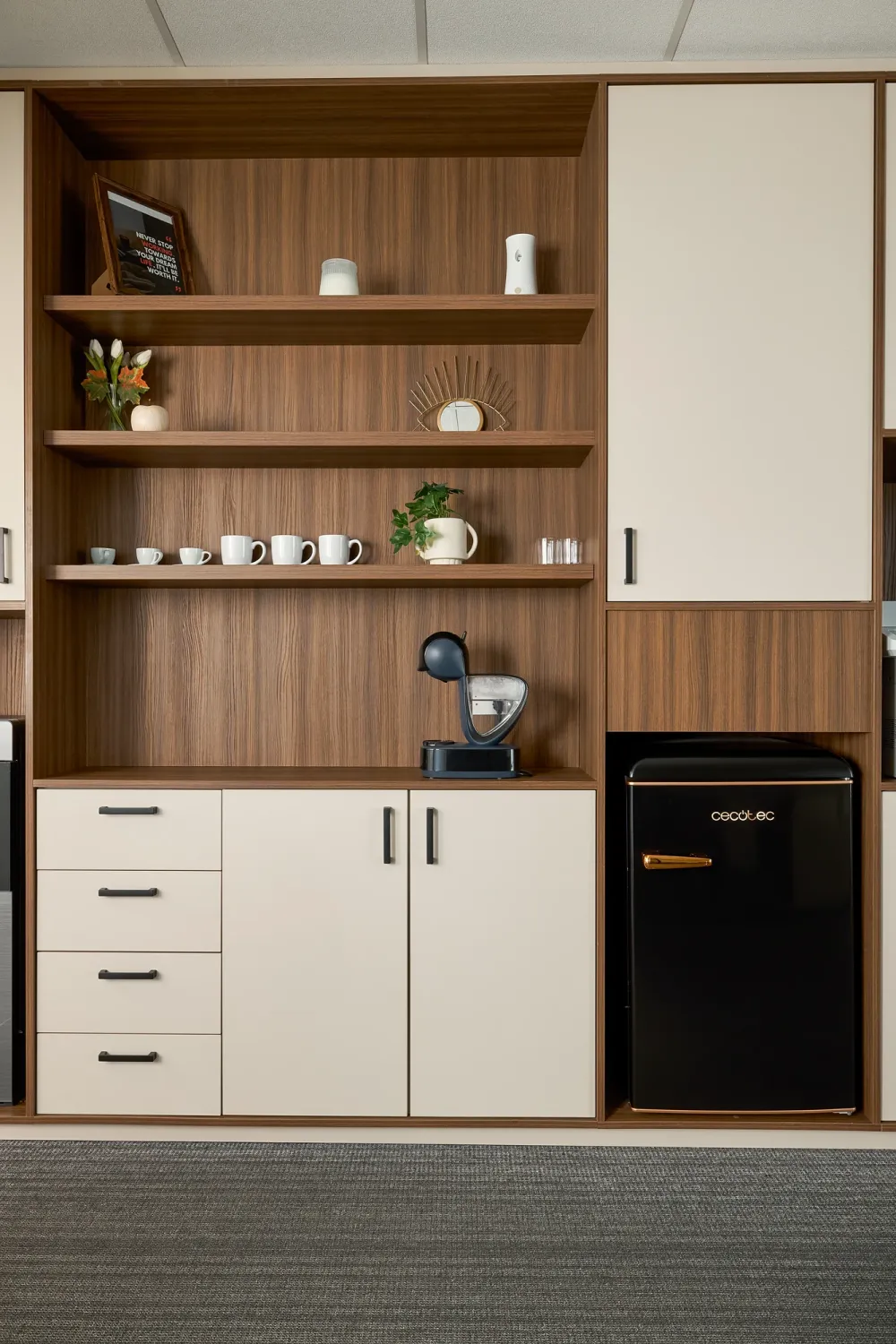 Trends Manufacturing Office Open Shelving 2 — interior and architectural photography