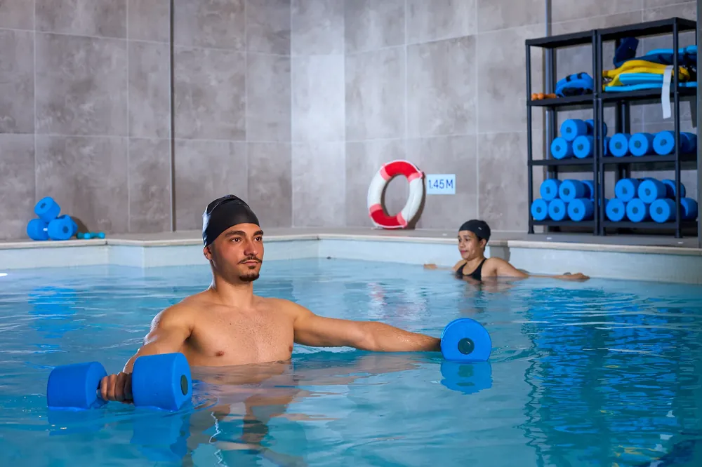 Yue Pool Portraits — commercial photography project